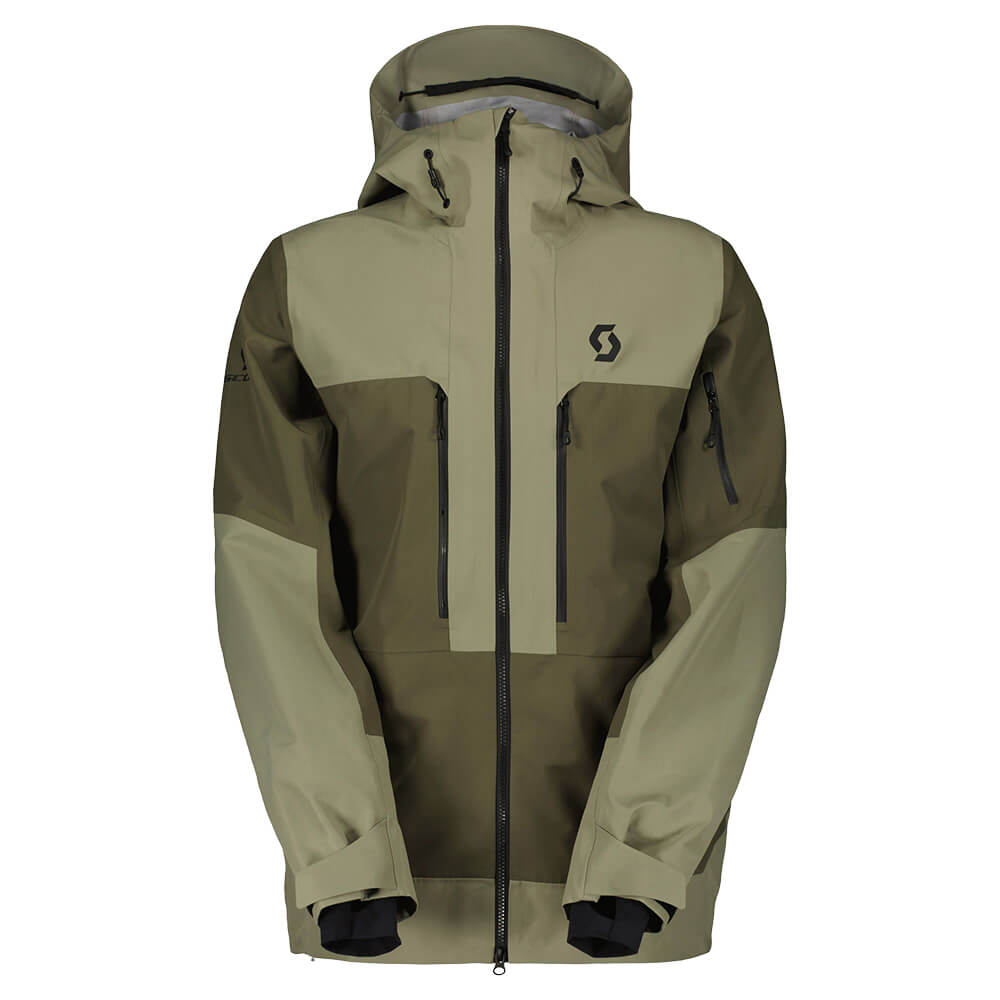 SCOTT Vertic Ripstop 3L Jacket Dust Grey/Douglas Green