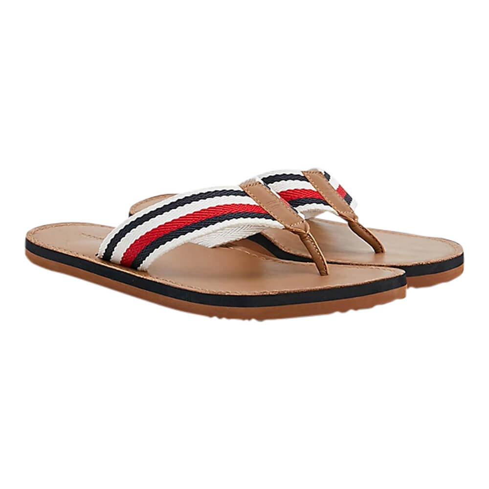 Tommy Hilfiger Leather Beach Sandal