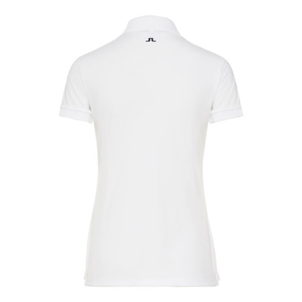 J. Lindeberg W's Tour Tech Golf Polo White