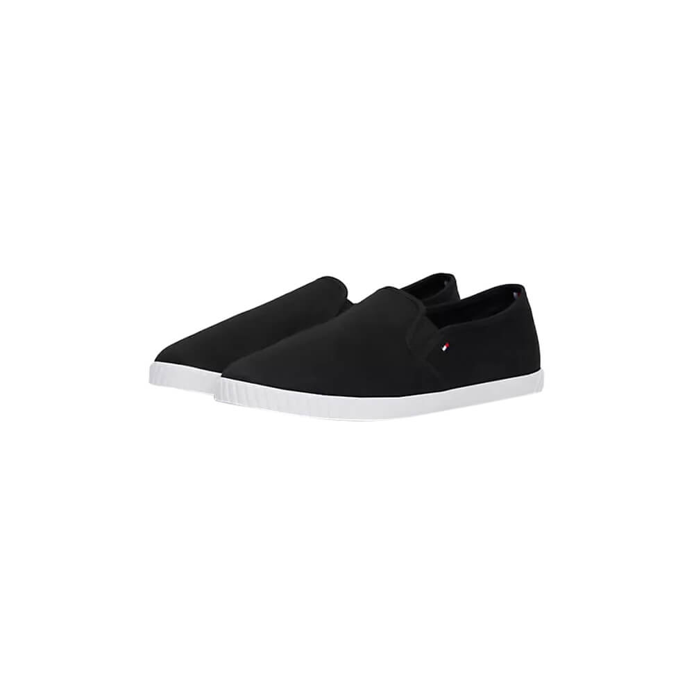 Tommy Hilfiger Canvas Slip-On Sneaker Black