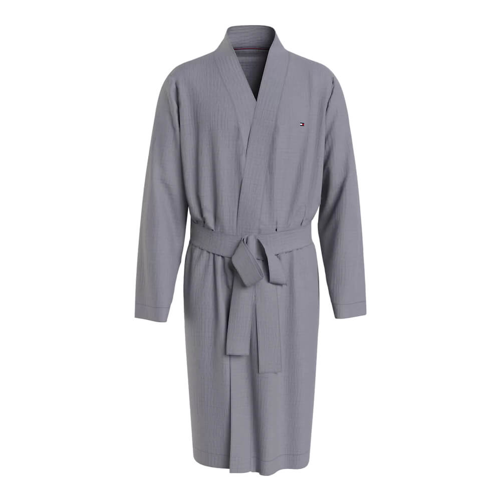 Tommy Hilfiger Woven Robe Antique Silver
