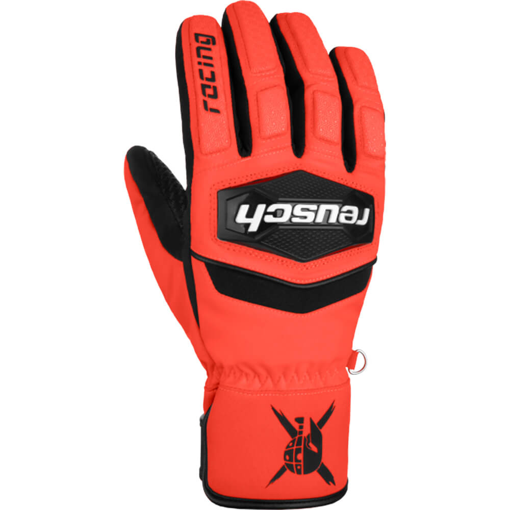 Reusch Worldcup Warrior R-TEX XT Junior Black/Fluo Red