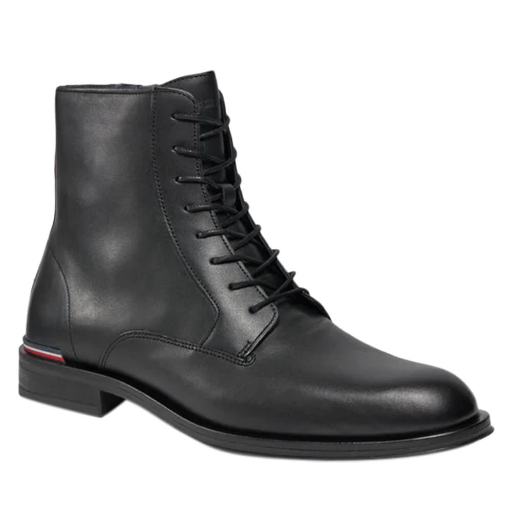 Tommy Hilfiger Core RWB Hilfiger LTH LCE Boot Black