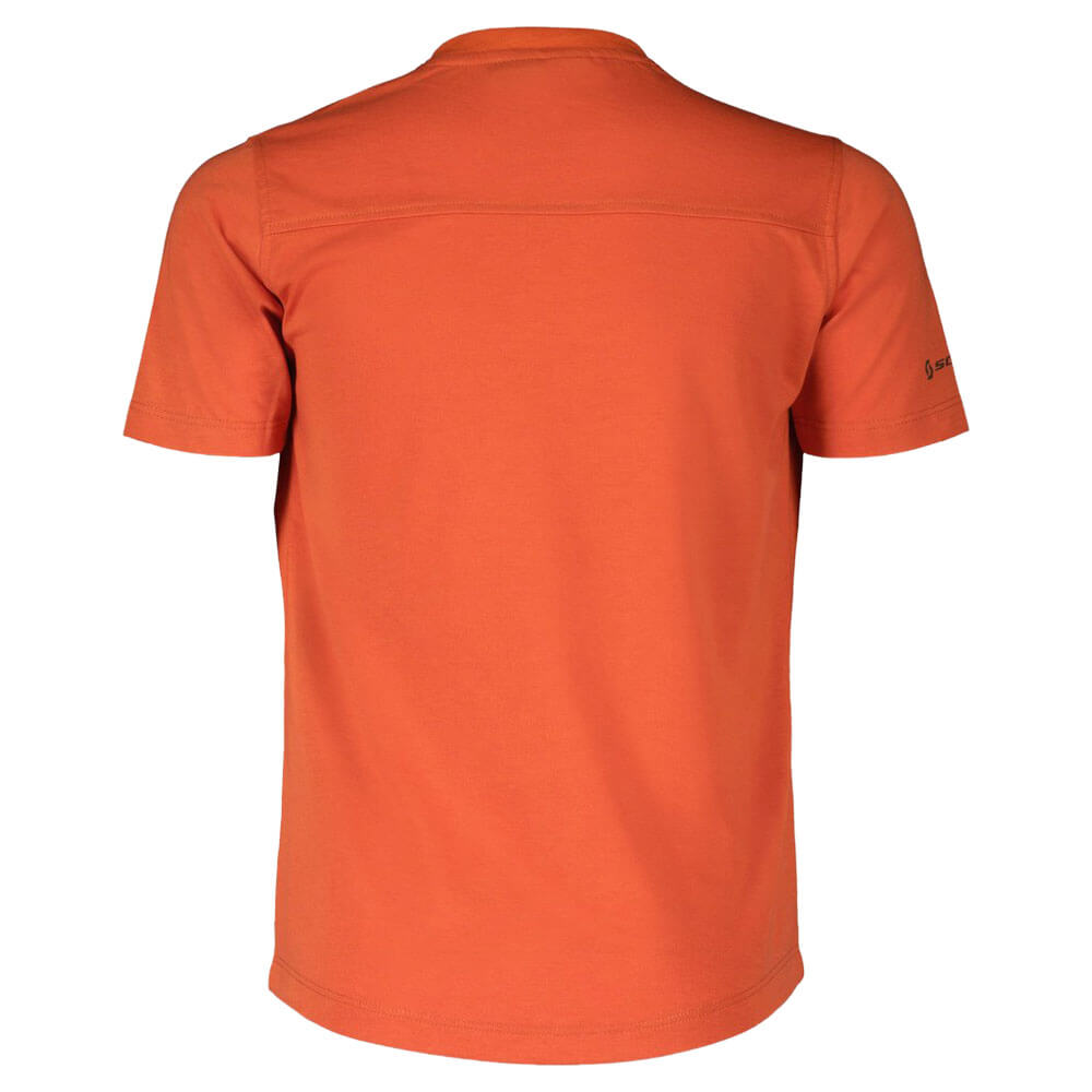 SCOTT Jr Trail Flow 10 DRI SS Shirt Braze Orange