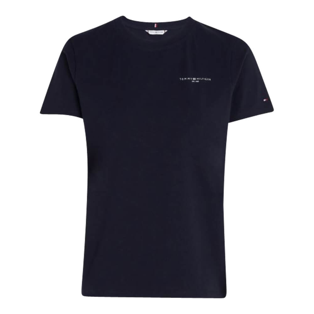 Tommy Hilfiger 1985 Reg Mini Corp Logo C-NK SS Desert Sky