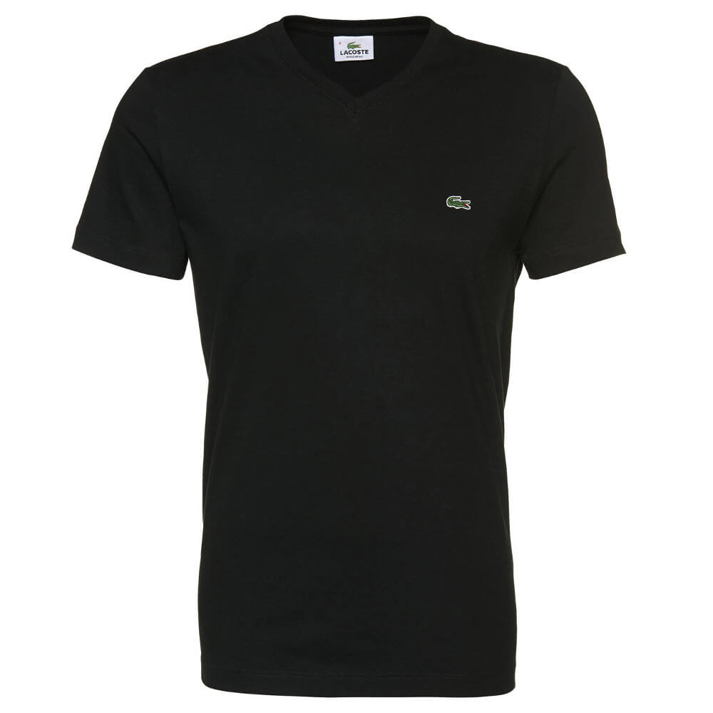 Lacoste V-Neck Shirt Black