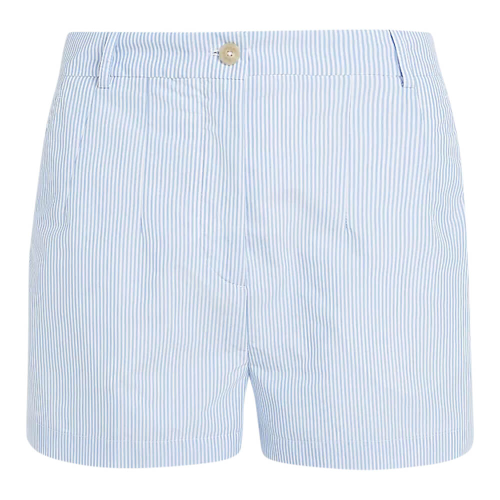 Tommy Hilfiger Stripped Poplin Short Ithaka Stp/Breezy Blue