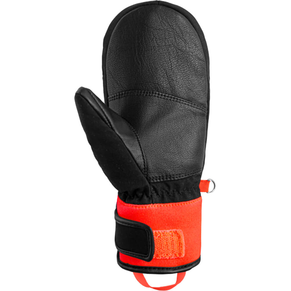 Reusch Worldcup Warrior Prime R-TEX XT Junior Mittens Black/Fluo Red