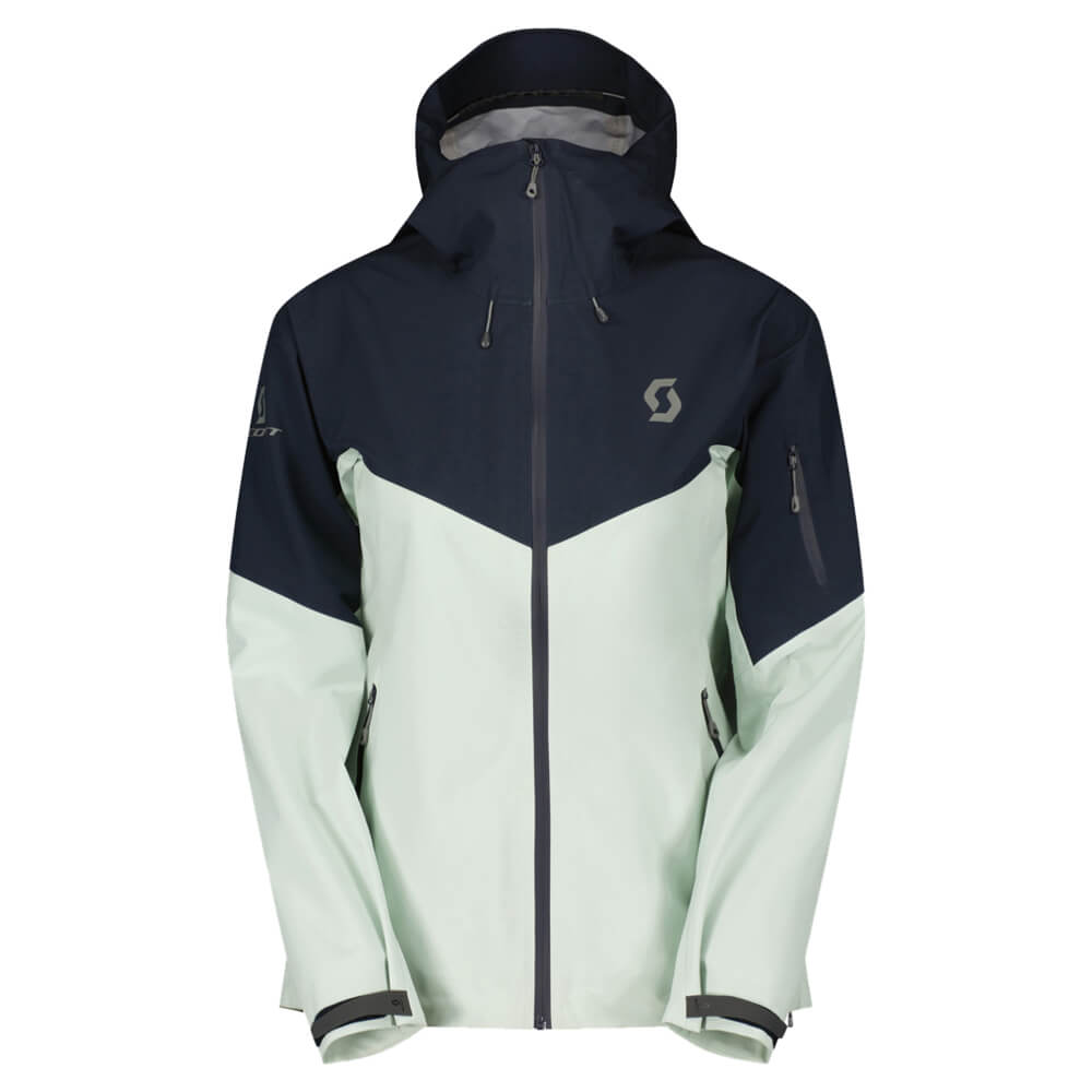 SCOTT W's Explorair 3L Jacket Fresh Green/Dark Blue