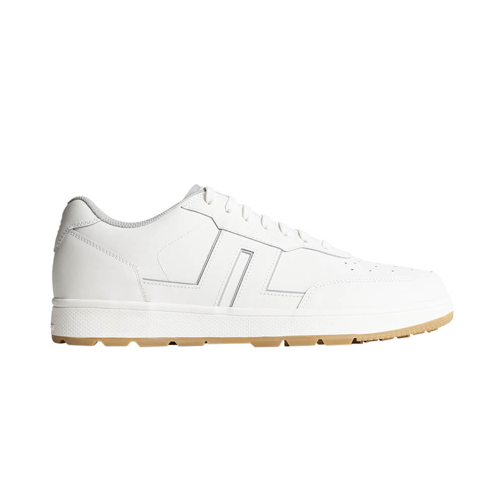 J. Lindeberg Ace Low-Top Golf Sneaker White