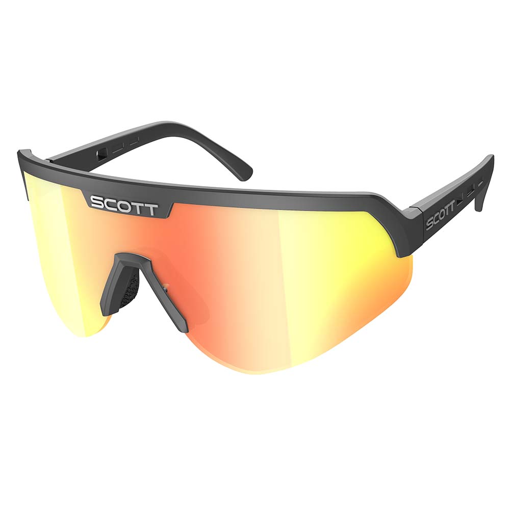 SCOTT Sport Shield Black/Red Chrome