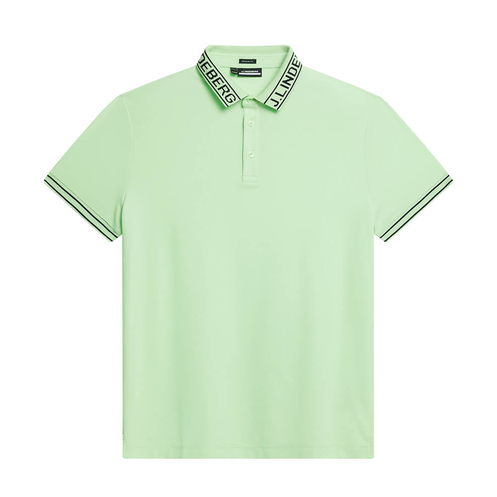 J. Lindeberg Austin Regular Polo Paradise Green