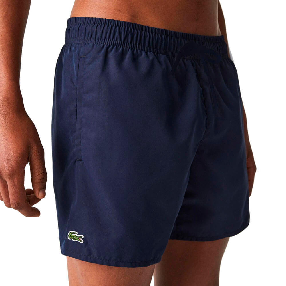 Lacoste Badehose Bleu Marine/Noir