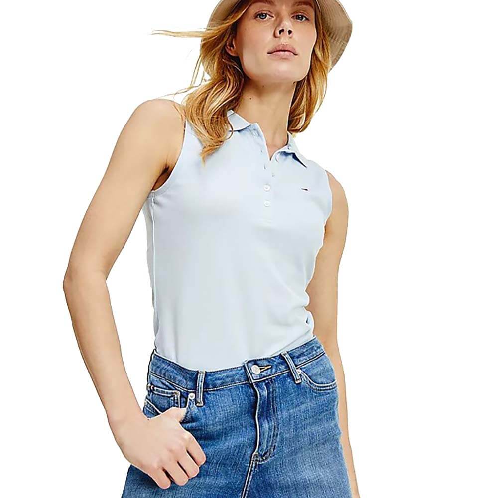 Tommy Hilfiger Slim Polo No Sleeve