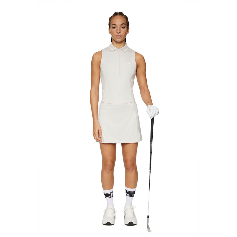 J. Lindeberg Amelie Mid Skirt Women Moonbeam