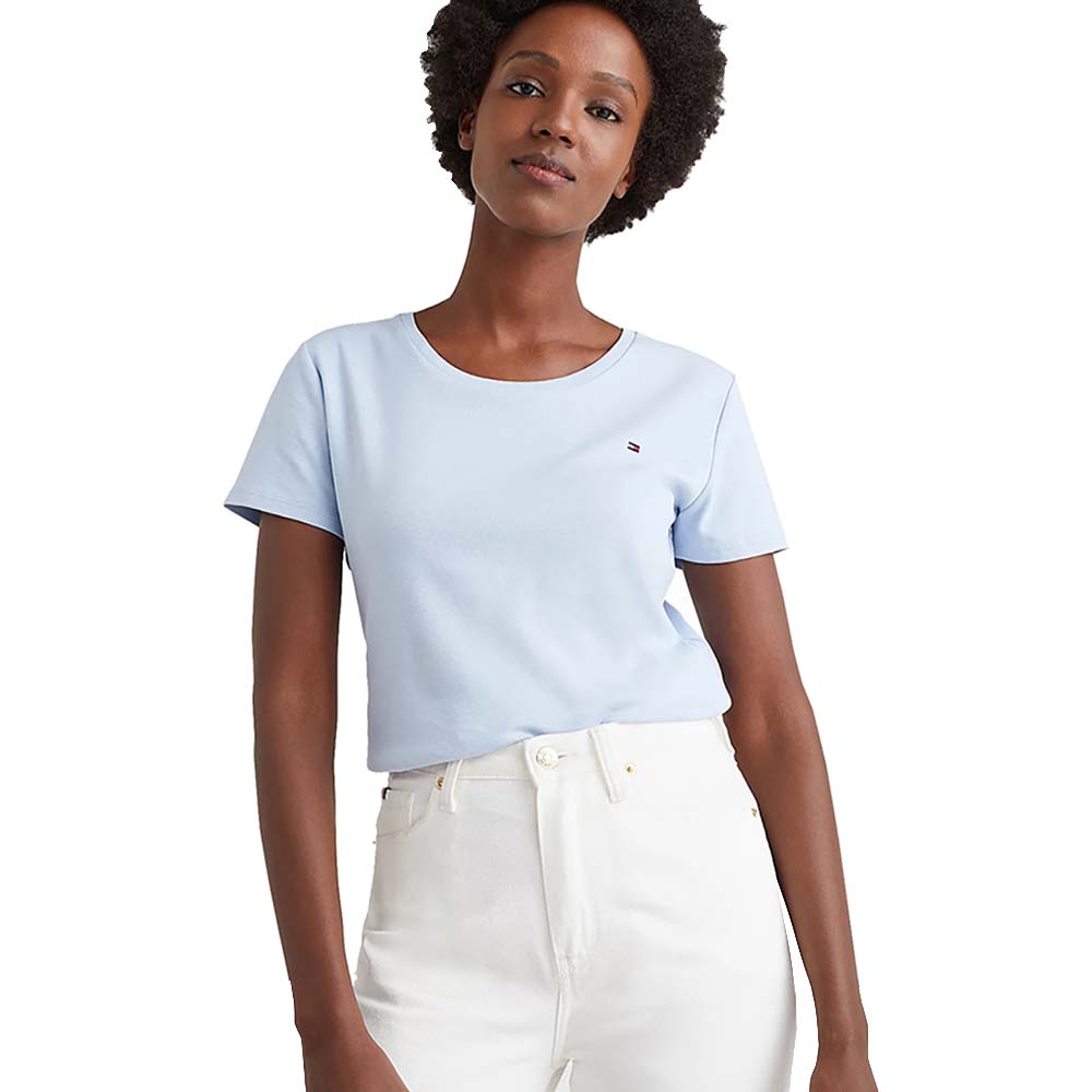 Tommy Hilfiger Slim Round-NK Top