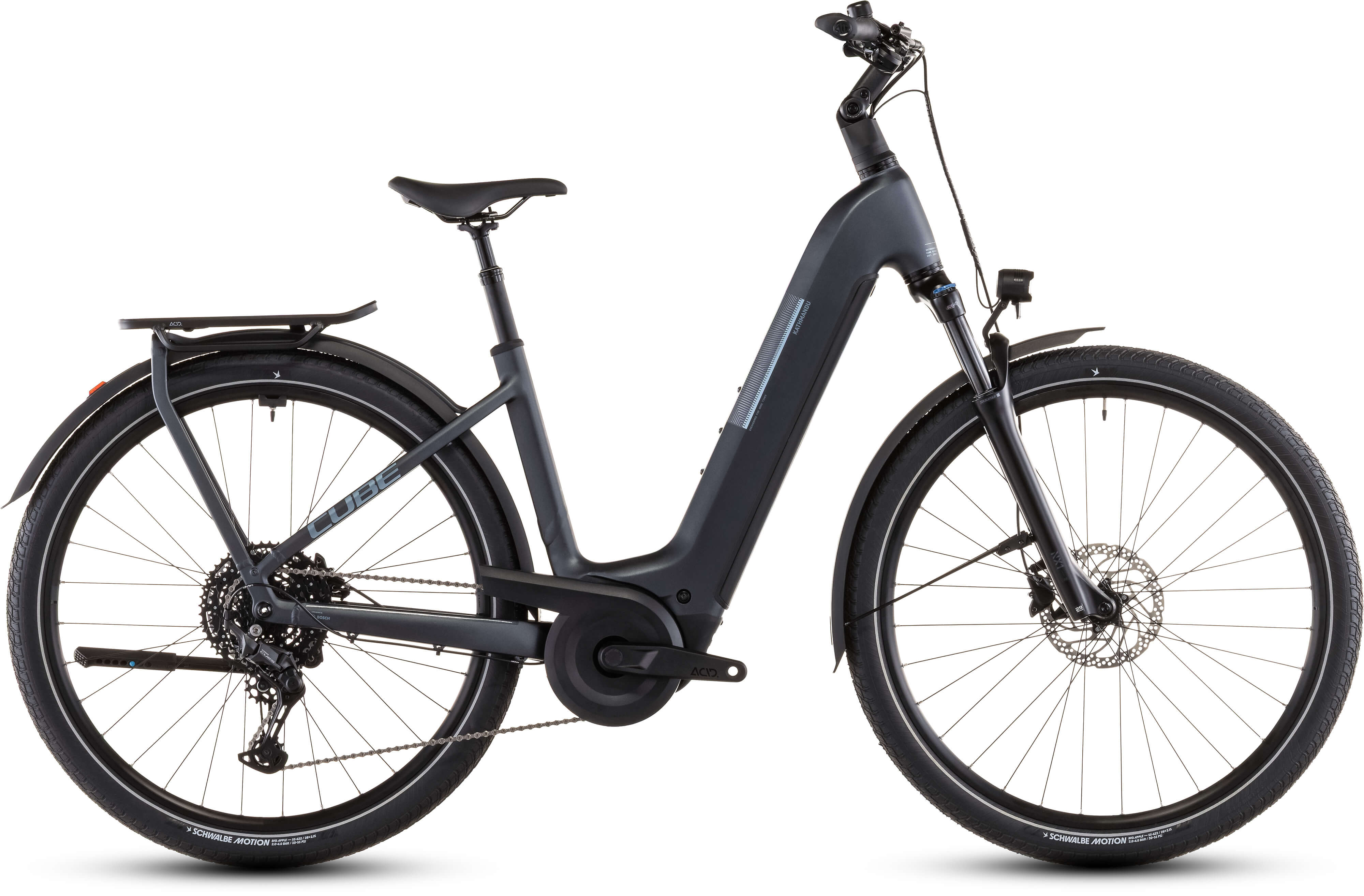 Cube Kathmandu Hybrid ONE 800 metallicgrey´n´grey