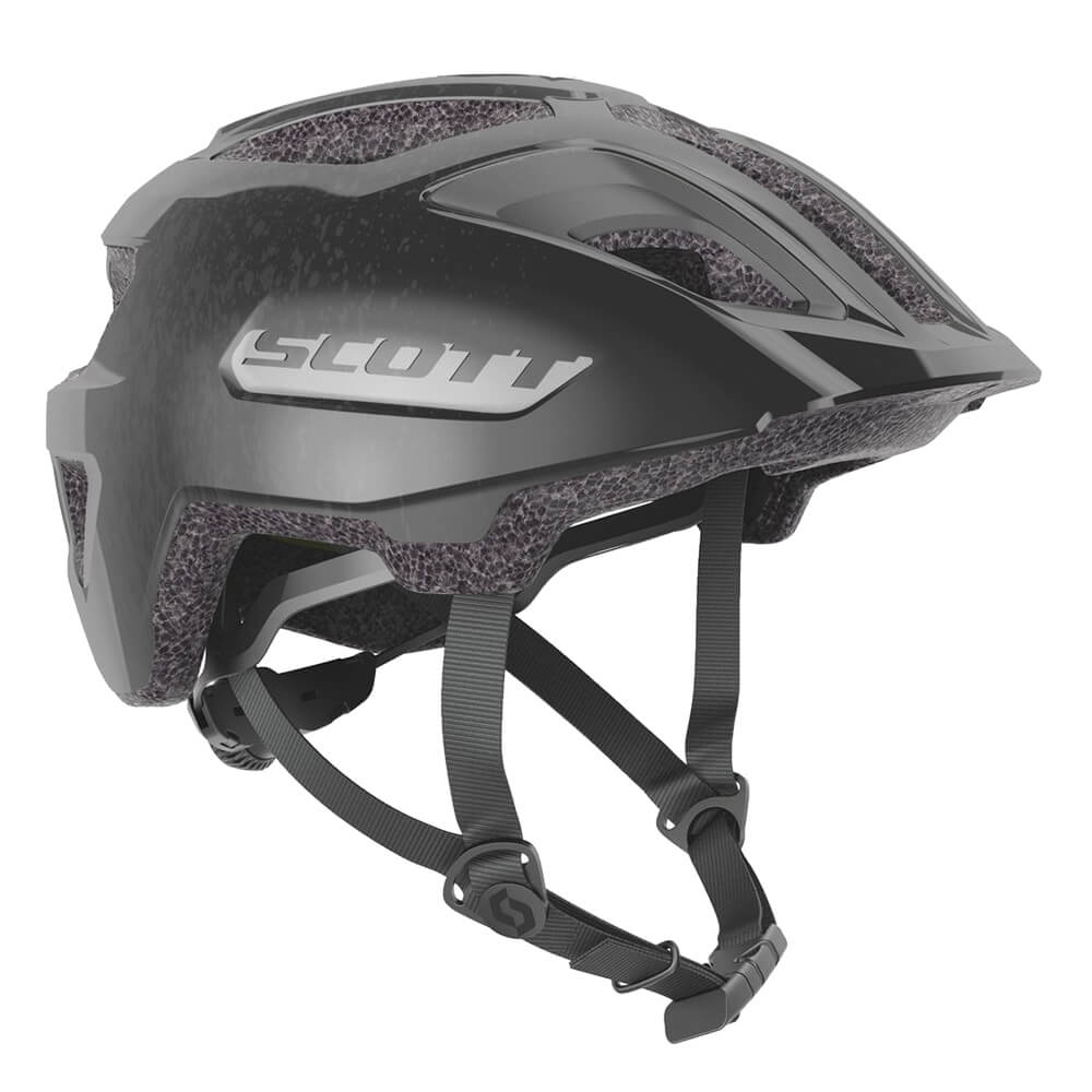 SCOTT Spunto Plus Jr. Helmet (CE) Black/Reflective Grey